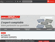 Tablet Screenshot of experts-comptables-limoges.fr